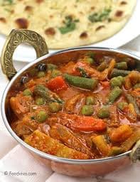Vegetable Kohlapuri