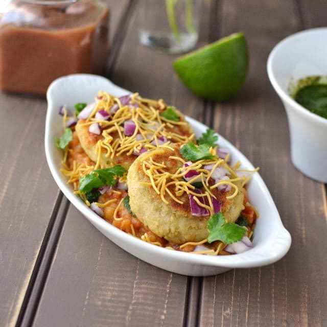 Ragda Pettish Chaat (S) (V)