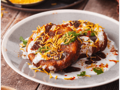 Aloo Tikki Chaat