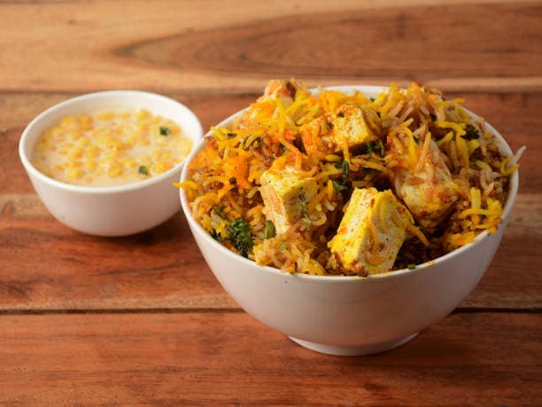 Paneer Dum Biryani