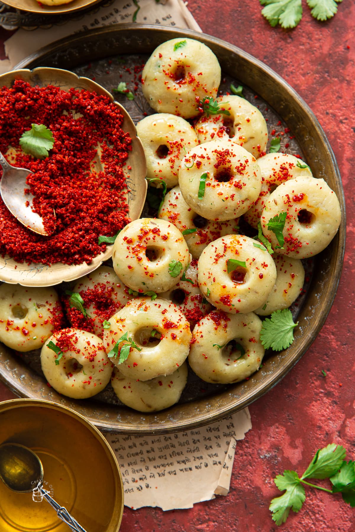 Khichu Balls with Stuffing